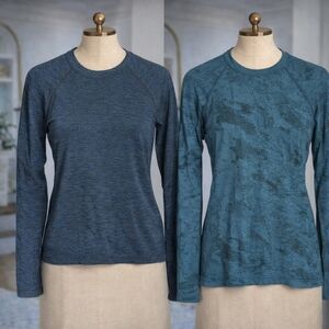 Lululemon Bundle Of 2 Swiftly Long Sleeve T-shirt Shirts Tops Size 2